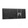 INATECK Teclado inalámbrico ergonómico QWERTZ Gris