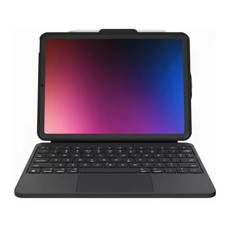 DEQSTER Prime Keyboard PKU2 Funda con teclado para iPad (10.ª gen. / A16), DE-QWERTZ