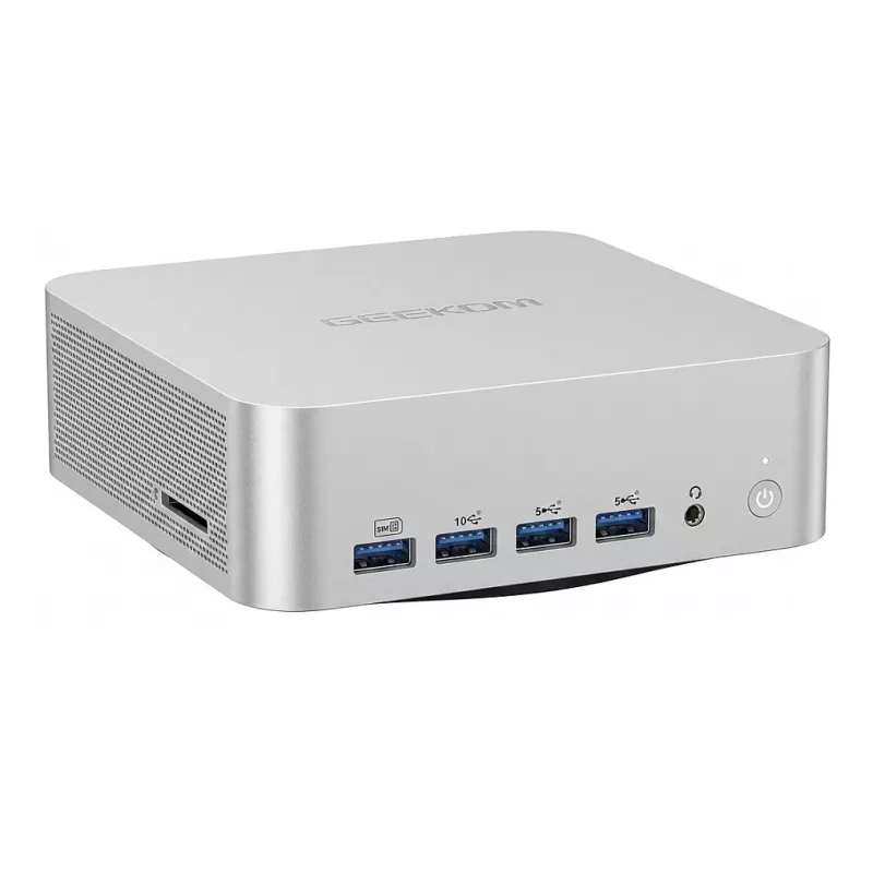 Mini PC GEEKOM A7 MAX, AMD Ryzen 9 7940HS, 16GB, SSD de 1TB, Wi-Fi, Windows 11 Pro, plateado
