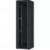 DIGITUS 42HE Armario de red Unique 600x600mm Puerta de cristal negro