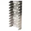 EFB Elektronik Bandeja de montaje LSA, 50 módulos, profundidad 50 mm, radio de curvatura 25 mm, pack de 2