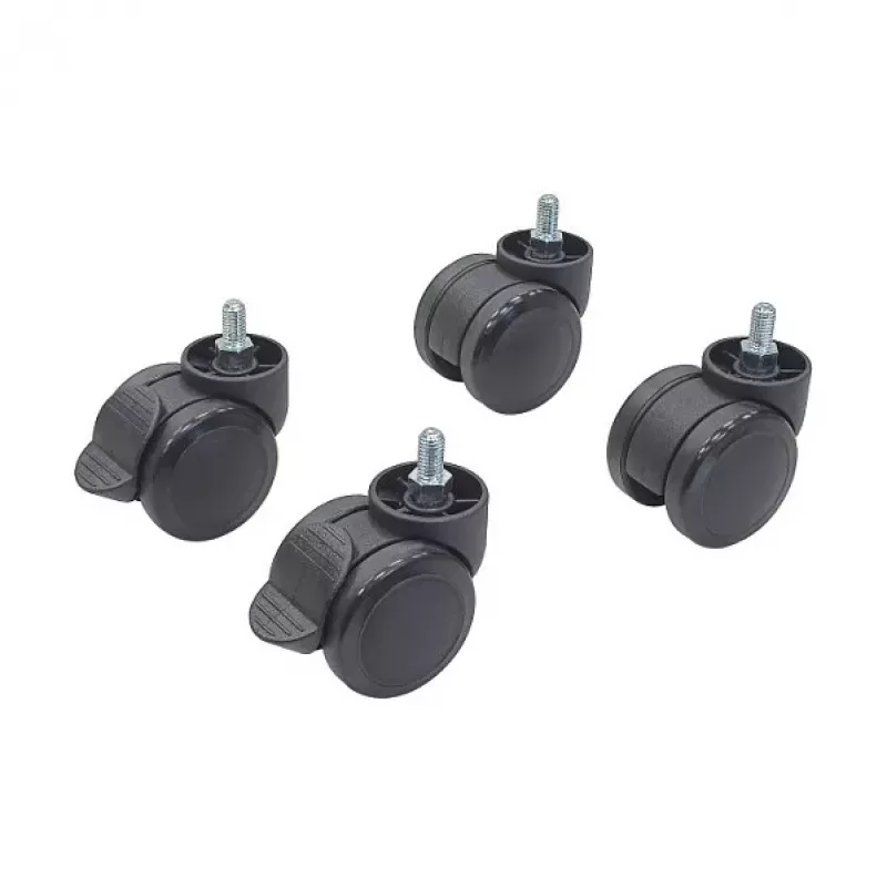 EFB Elektronik Juego de ruedas para armarios y armarios de pared serie OFFICE (OFF-ROL01)