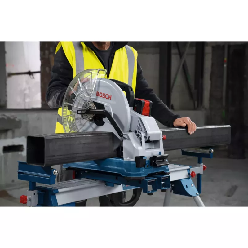 Bosch GCD 18V-355 Professional Tronzadora a batería para metal, 18 V, disco de 355 mm, solo herramienta (azul)