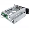 ICY DOCK TurboSwap MB171SP-1B bastidor extraíble sin bandeja y sin ventilador para HDD SAS/SATA de 3,5 pulgadas, para bahía de 5,25 pulgadas