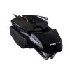 Mad Catz THE AUTHENTIC R.A.T. 1+ Ratón gaming (MR01MCINBL000-0) - Negro/Rojo