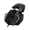 Mad Catz THE AUTHENTIC R.A.T. 1+ Ratón gaming (MR01MCINBL000-0) - Negro/Rojo