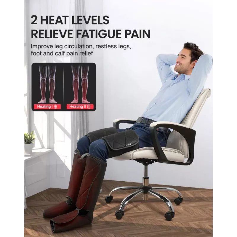 RENPHO Aeria Ultimate Thermal 2 Masajeador de piernas con calor