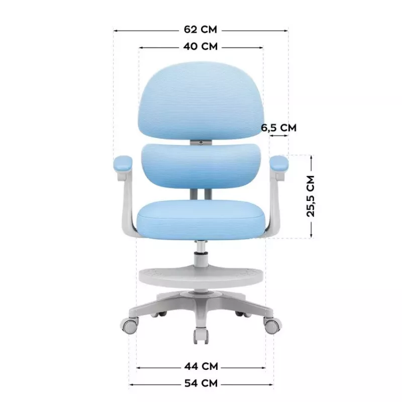 MARK ADLER Junior 4.4 Silla giratoria azul