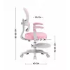 MARK ADLER Junior 4.4 Silla de escritorio giratoria rosa