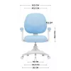 MARK ADLER Junior 3.1 Silla giratoria azul