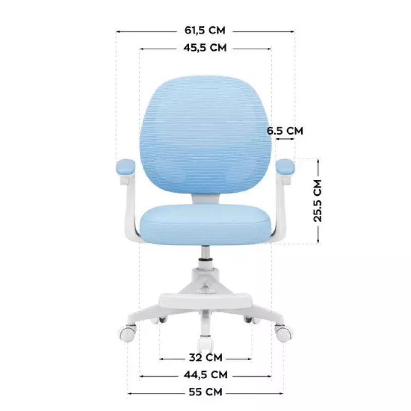 MARK ADLER Junior 3.1 Silla giratoria azul