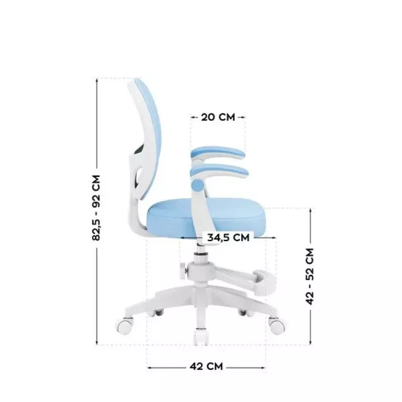 MARK ADLER Junior 3.1 Silla giratoria azul