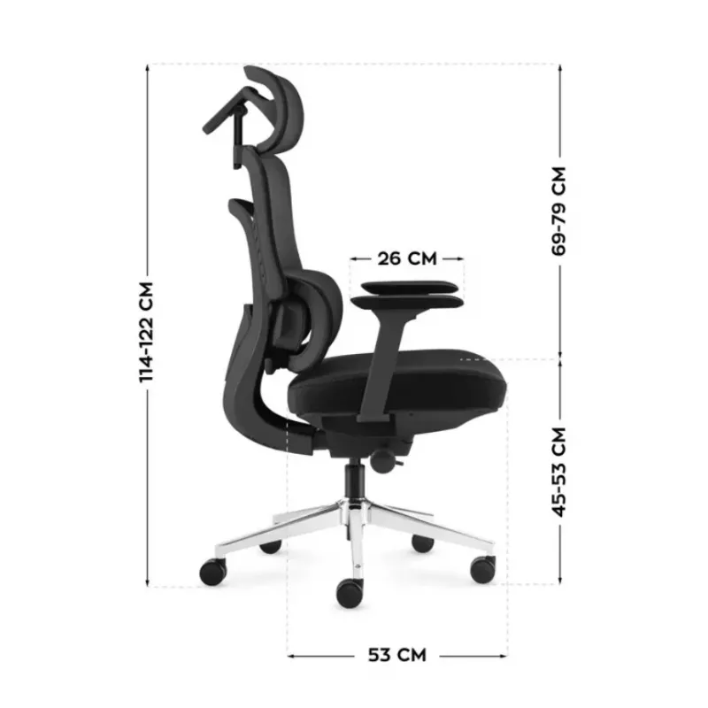 MARK ADLER Visioner 6.1 Black N Silla de oficina
