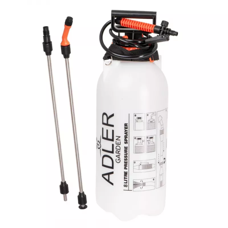 ADLER AD 6809 Pulverizador de presión manual 8L