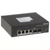 Hikvision DS-3T1506HP-EI-UPS LinkVu Smart Managed Industrial Solar PoE Switch, 6-Port, 4x PoE++ 90W, 110W Budget, SAI integrado
