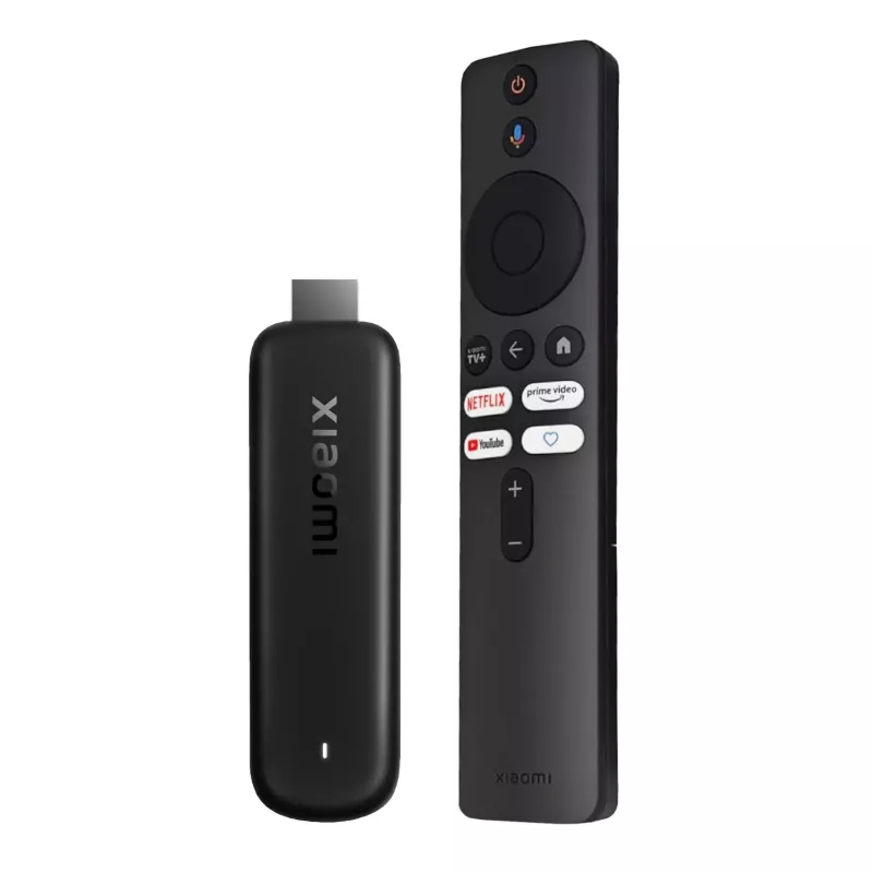 Xiaomi TV Stick HD (2.ª gen) - Reproductor multimedia en streaming 1080p, Android TV 11, 1GB RAM, 8GB almacenamiento, Bluetooth 5.0, negro