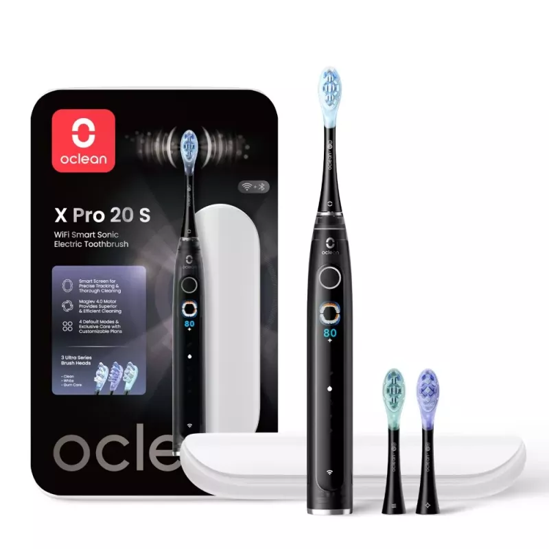 OCLEAN X Pro 20 S Cepillo de dientes eléctrico Negro