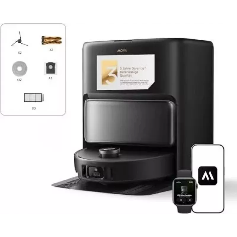 Dreame Mova V50 Ultra Complete, Combi - Negro