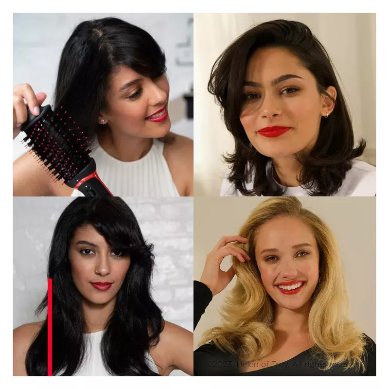 REVLON Secador de pelo y multistyler One-Step OneStep Negro Rojo (RVDR5333E)