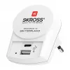 SKROSS Pro+ USB AC30PD Adaptador de viaje universal con 30W USB-C PD y USB-A