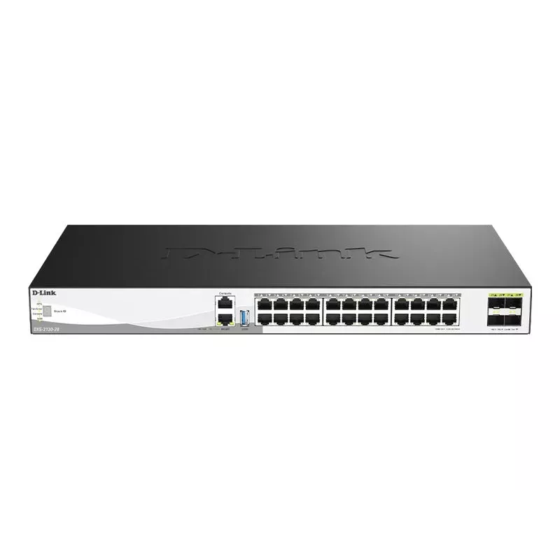 D-Link DXS-3130-28/E Switch apilable gestionado Layer 3 de 24 puertos 10G
