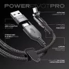 STATIK PowerPivot Pro cable USB-C a USB-C trenzado de nailon 3m negro