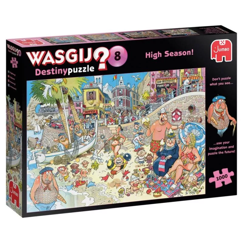 Jumbo Wasgij Destiny 8 High Season! Puzzle de 1000 piezas (81930)