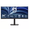 Philips 34B2N3500C monitor curvo VA de 34 pulgadas, 3440x1440 WQHD, 120 Hz, HDR10, 2x HDMI, DisplayPort, hub USB, altavoces, negro