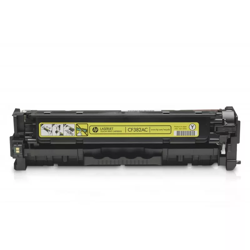 HP 312A (CF382AC) tóner original, amarillo, 2.700 páginas