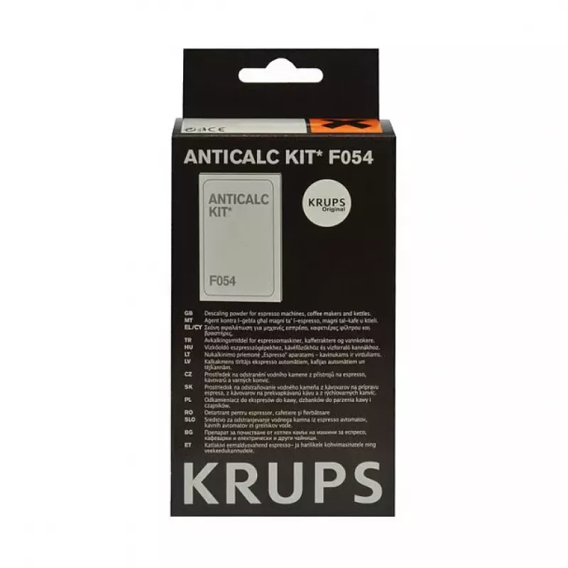 Krups F054001B polvo descalcificador 2 x 10g bolsitas para cafeteras