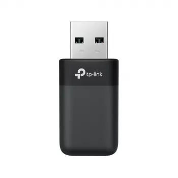 TP-LINK Archer TX23U AX1800 mini adaptador USB inalámbrico Wi-Fi 6, dual band, USB 3.0, MU-MIMO, OFDMA, WPA3, negro