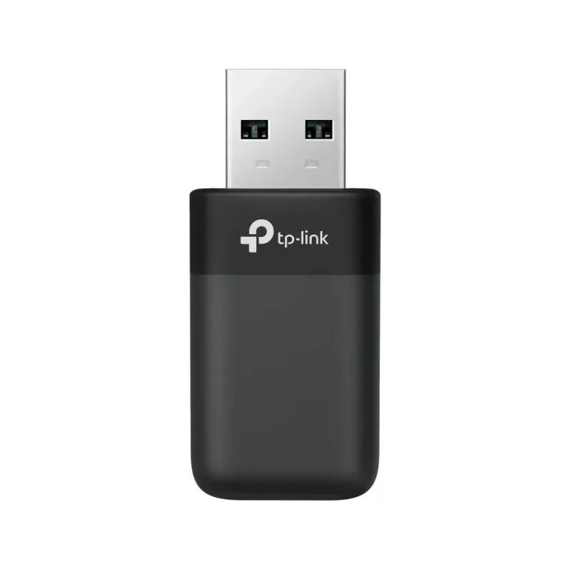 TP-LINK Archer TX23U AX1800 mini adaptador USB inalámbrico Wi-Fi 6, dual band, USB 3.0, MU-MIMO, OFDMA, WPA3, negro