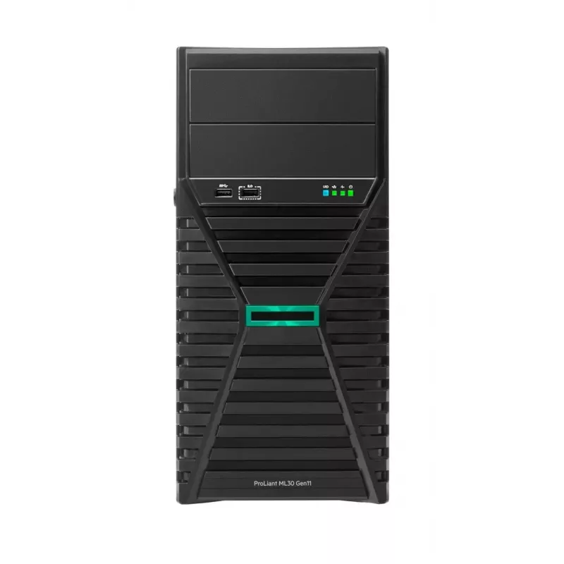 HPE ProLiant ML30 Gen11 6325P 3,5GHz 4c 1P 1x32GB-U 4LFF 2x960GB SSD 1x1000W PS EU servidor