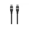 Anker cable de carga rápida USB C a USB C 240W trenzado reciclado A82E2 (1,8 m, negro)