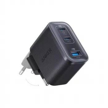 Anker Nano Charger 70W, 3 puertos, negro