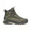 Merrell Moab Speed 2 Thermo Mid WP Botas de senderismo - Triple Black - Talla 47