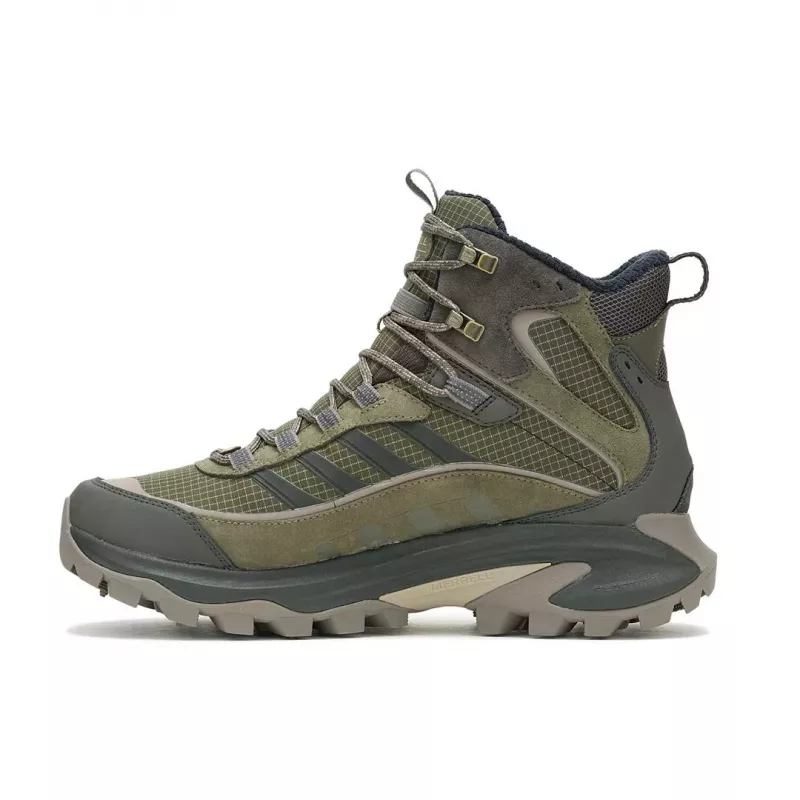Merrell Moab Speed 2 Thermo Mid WP Botas de senderismo - Triple Black - Talla 47