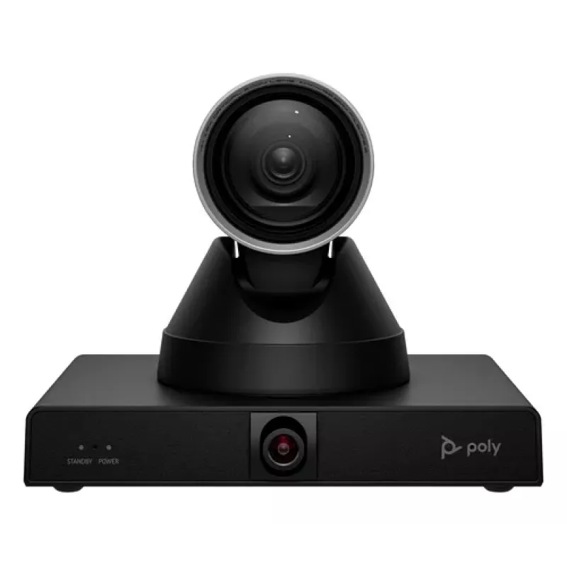 Poly Studio E60 cámara de conferencias PTZ - 4K UHD, doble 8MP, PoE+