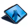 Logitech Rugged Combo 4 Touch funda con teclado y trackpad para Apple iPad 10.ª generación - Classic Blue - Pan Nordic QWERTY