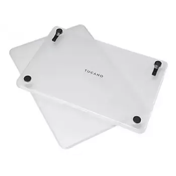 TUCANO Nido Carcasa rígida para MacBook Neo de 13 pulgadas, Transparente