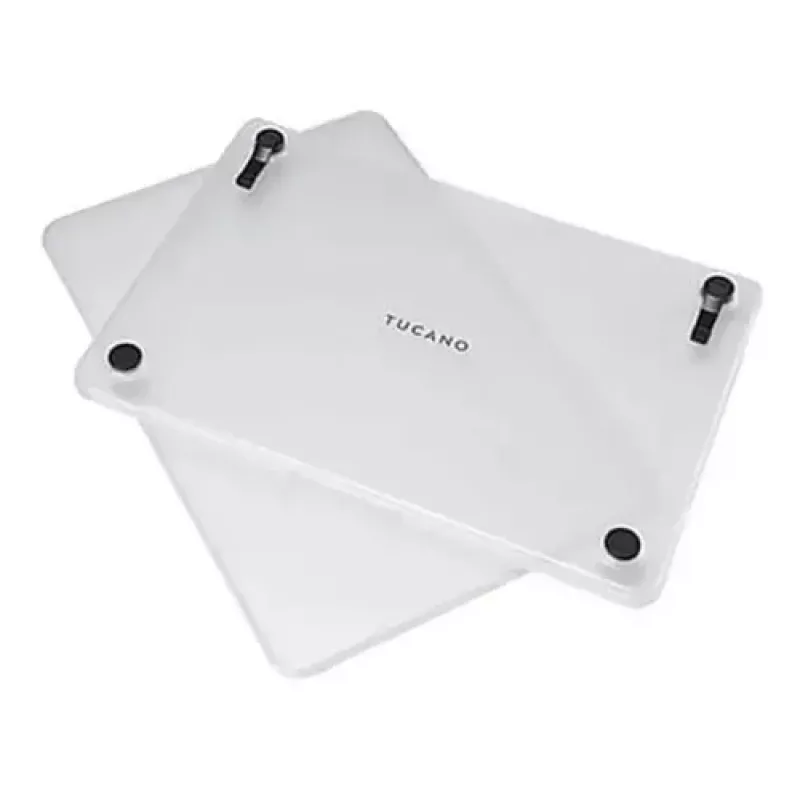 TUCANO Nido Carcasa rígida para MacBook Neo de 13 pulgadas, Transparente