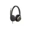 HP Poly Mission 825 auriculares estéreo USB con cable y ANC - negro