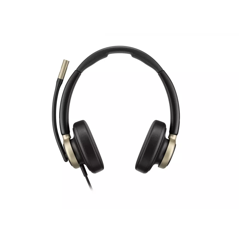 HP Poly Mission 825 auriculares estéreo USB con cable y ANC - negro