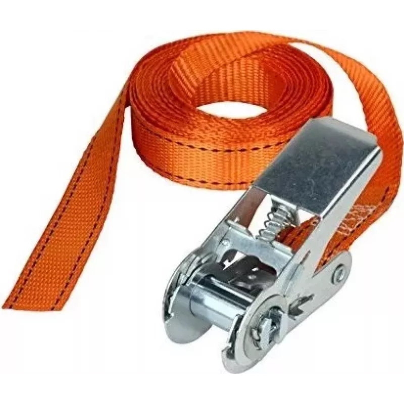 Master Lock cinta de amarre con trinquete 3209EURDAT - 5m, 400kg WLL, naranja