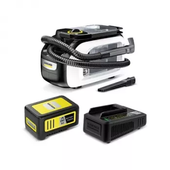 Kärcher SE 3-18 Compact Home Set con batería, limpiador por pulverización y extracción, 5 Ah (1.081-508.0)