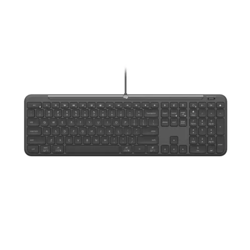 Logitech Signature Slim Wired K620 for Business, distribución suiza, grafito