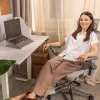 MARK ADLER Leadpro 8.7 gris silla de oficina con reposacabezas y mecanismo basculante