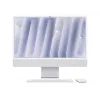 Apple iMac 24 pulgadas 4.5K Retina, Apple M4 8C CPU, 8C GPU/16GB/256GB SSD/plata/teclado ruso