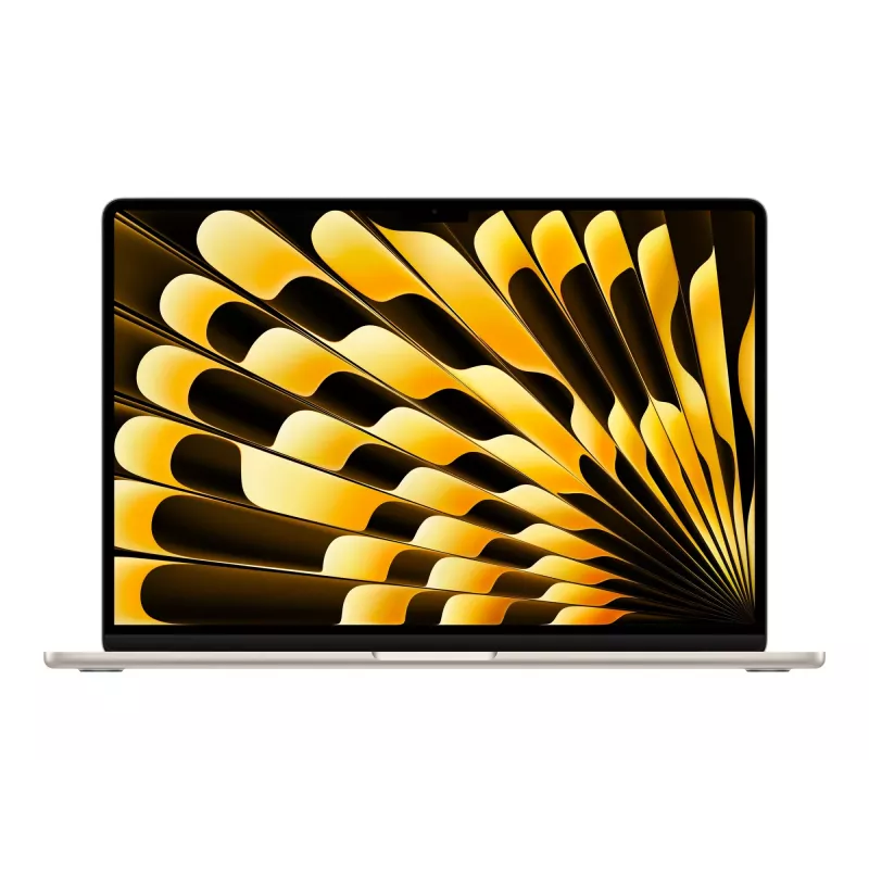 Apple MacBook Air 15 pulgadas Apple M5 10C CPU, 10C GPU/24GB/1TB SSD/Starlight/SWE