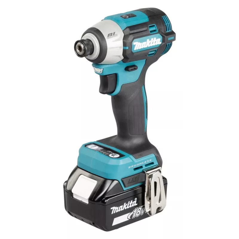 MAKITA 18V Atornillador de impacto sin escobillas DTD201RTJ 210Nm